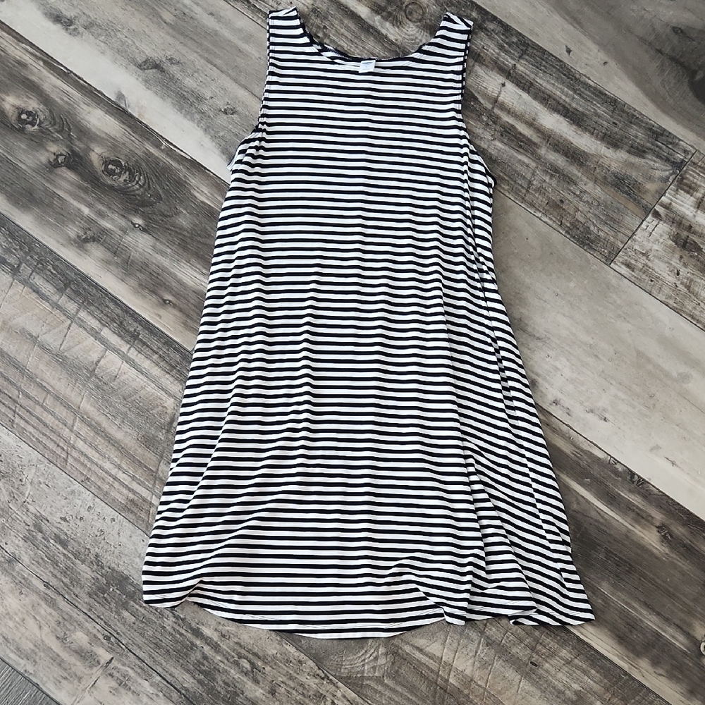 Old Navy Striped Dress Large